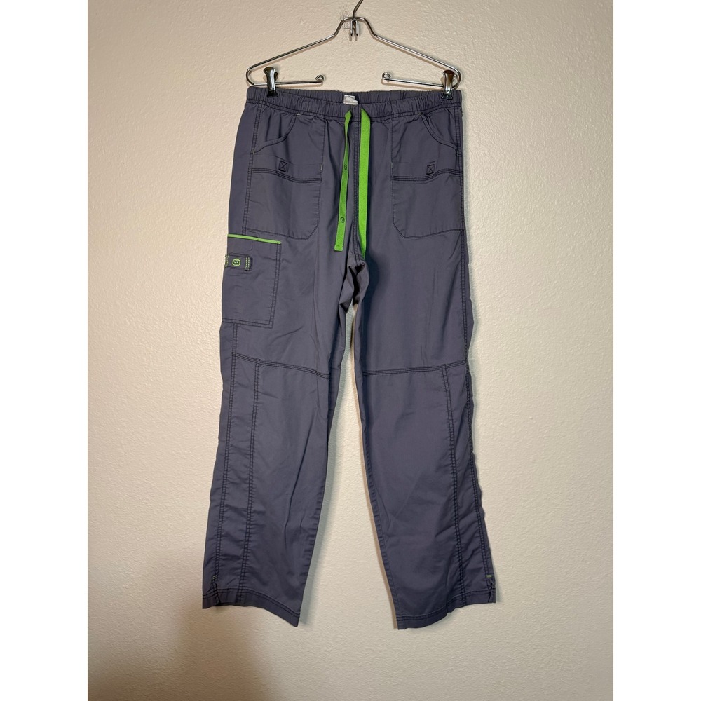 Spread Good Cheer Scrub Pants Lot of 4 Large Blue Black Grey